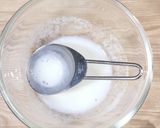 なんちゃって杏仁豆腐。作り方1写真