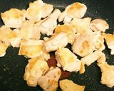 鶏肉ウスターソース炒♪舞茸もやしにのせて作り方3写真