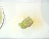 和風ロールキャベツ♪簡単枝豆入り作り方10写真