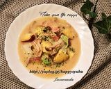 さつまいも＆きのこ☆クリームシチュー作り方6写真