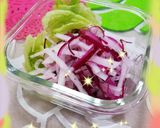 大根としばワカメのしゃきしゃきサラダ作り方4写真