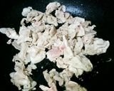 チンゲン菜と豚肉のオイスターソース炒め♥作り方4写真