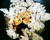 チンゲン菜と豚肉のオイスターソース炒め♥作り方5写真