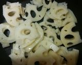 ✾簡単♪レンコンのペペロンチーノ✾作り方3写真