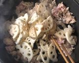 豚肉とレンコンのオイカレー炒め 温玉のせ作り方7写真
