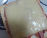 塩辛とろけるスライスチーズ焼きトースト作り方1写真