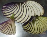 フィレンツェ茄子の天ぷら(団扇茄子)作り方7写真