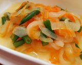 お弁当活躍！レンチン野菜｢すしのこ｣和え作り方3写真