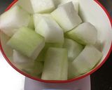 とうがんのそぼろ煮2♪作り方1写真