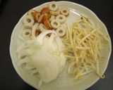 ちくわとチーズの卵とじ作り方1写真