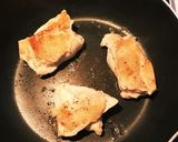 ☆鶏肉のソテーみかんバター風味☆作り方8写真