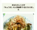 簡単！大量消費☆やみつきみょうが作り方4写真