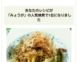 簡単！大量消費☆やみつきみょうが作り方4写真