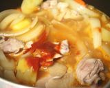 鶏じゃがのトマトみそ煮作り方5写真