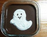 ホイップマリームdeおばけココアプリン作り方8写真