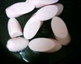 おさかなソーセージと茄子卵のあんかけ作り方1写真