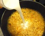 野菜炒めon辛ラーメン作り方3写真