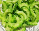 ゴーヤと豚バラ肉のあまみそ炒め大葉風味作り方3写真