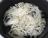 簡単＊えのきとわかめのかきたま汁＊作り方1写真