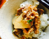 新感覚☆梨を使った豚肉のぱぱっと炒め作り方8写真