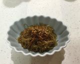 捨てないで！大根&人参の皮きんぴら作り方5写真