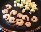 超簡単！焦がしネギと海老の香ばし焼き作り方2写真