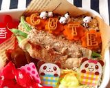 パンダの香香ちゃん CUTE弁当作り方2写真