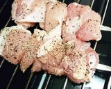 鶏モモわさ❤作り方1写真