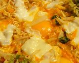 野菜たっぷり＆まろやかな、辛ラーメン鍋作り方7写真