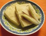 自家製☆高野豆腐の☆煮物☆みょうが添え作り方6写真