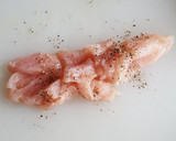 鶏ササミのピカタ✿トマトソース添え作り方4写真