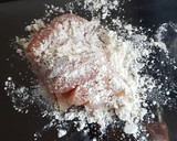 鶏ササミのピカタ✿トマトソース添え作り方5写真