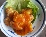 鶏ササミのピカタ✿トマトソース添え作り方9写真