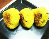 きいろ秋色さつまいもご飯＆おにぎり作り方4写真