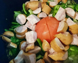 材料3つのみ簡単炊飯器トマトごはん。作り方2写真