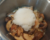 塩麹鶏と椎茸のみぞれ煮作り方4写真