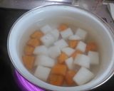 さつま芋入りだんご汁作り方4写真