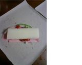 お餅消費レシピ！☆お餅ピザ春巻き☆作り方4写真