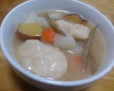 さつま芋入りだんご汁作り方6写真