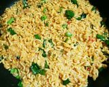 チーズおこげ辛ラーメン作り方7写真
