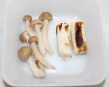 簡単！しめじと焼きネギのお吸い物作り方2写真