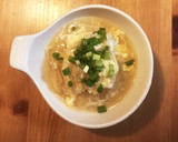 簡単あと一品☆ささみと卵の餡かけ豆腐☆作り方8写真
