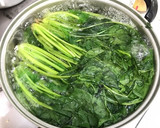 子供も大好き！甘めなほうれん草のごま和え作り方1写真