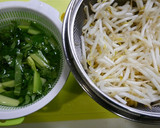簡単！銀鮭ともやしの檸檬バター醤油炒め作り方1写真
