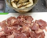 ごぼうが美味しい 鶏モモの甘辛煮作り方1写真