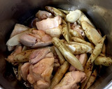 ごぼうが美味しい 鶏モモの甘辛煮作り方4写真