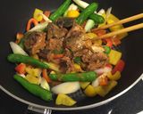 サバの味噌煮缶で!簡単!野菜炒め作り方3写真