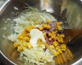 マヨコーンビーフのおつまみバゲット作り方1写真
