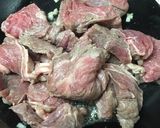 牛肉とナスのクミンマスタード炒め作り方3写真
