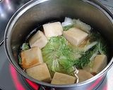 高野豆腐と白菜の蓮根こぶおろし煮作り方3写真